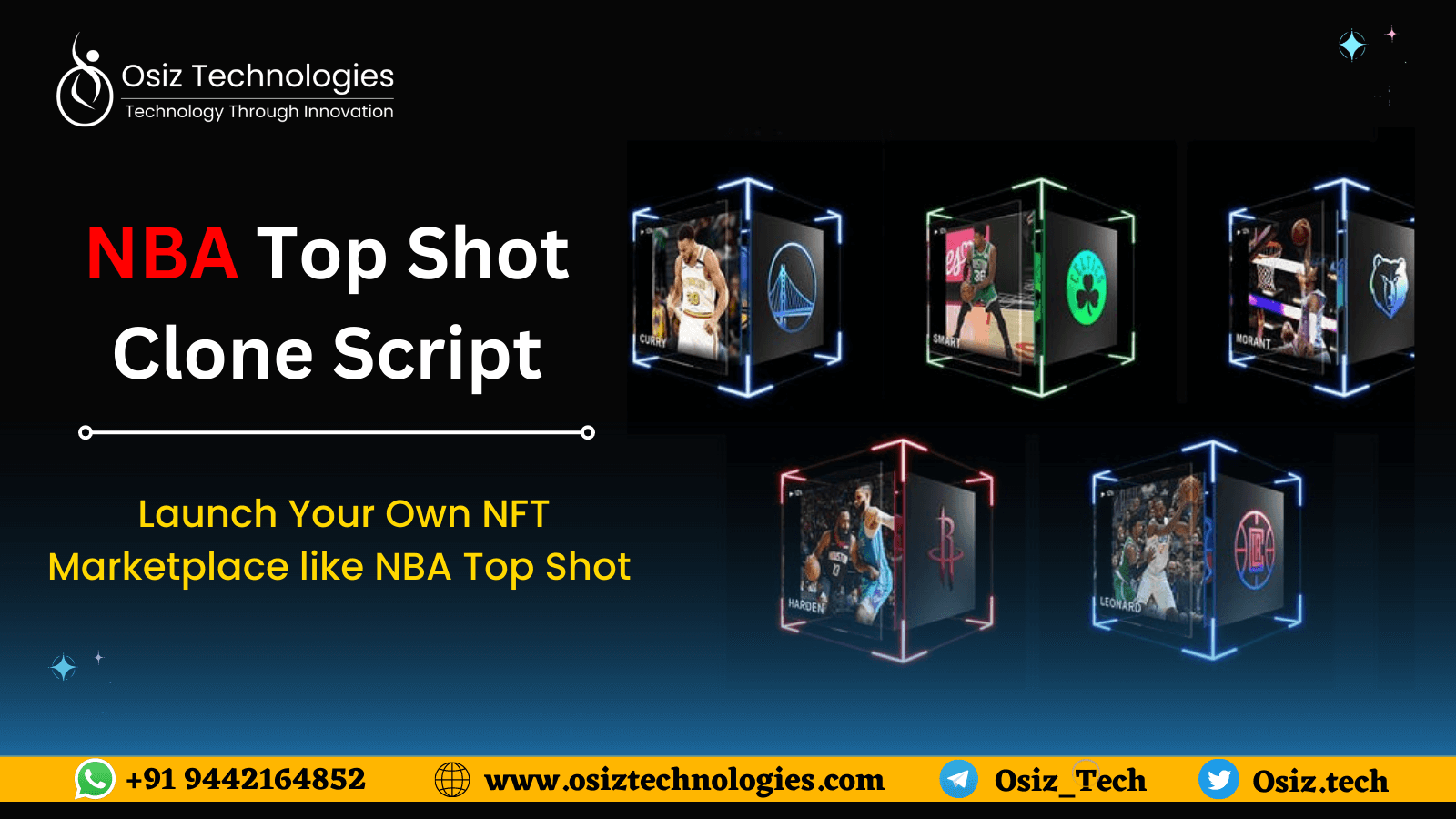 Build a feature-packed NBA Top shot like NFT Marketplace with uniquely crafted NBA Top shot clone script